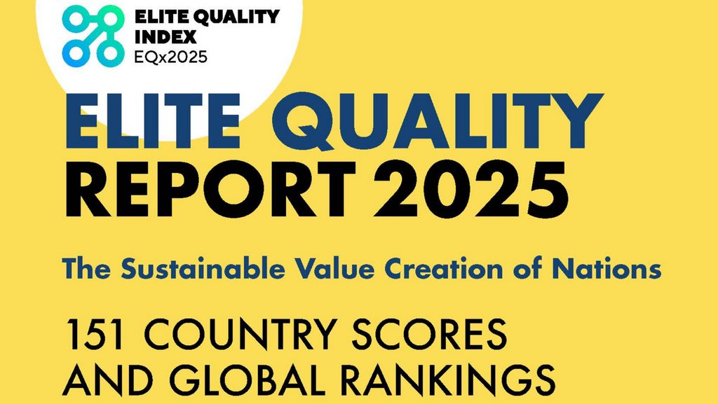 Elite Quality Index 2025: Schweiz auf Rang 3 | unisg.ch