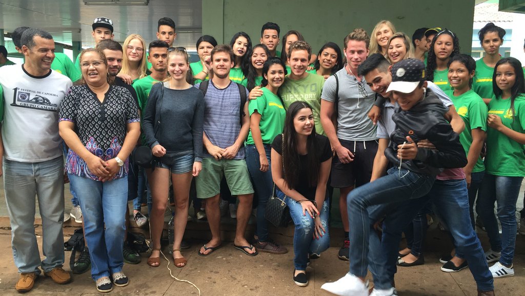 SIM students carry out social project