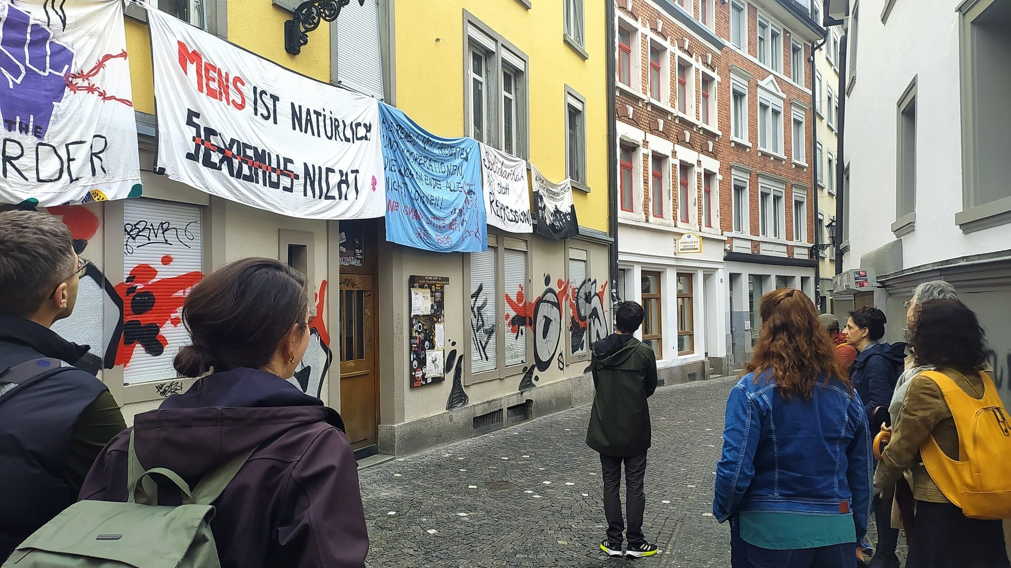 Rundgang Commoning St.Gallen