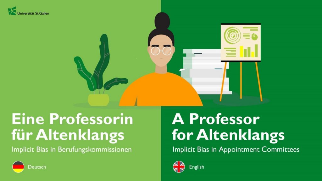 «Implicit Bias»-Tool und Diversität in Berufungsverfahren | unisg.ch
