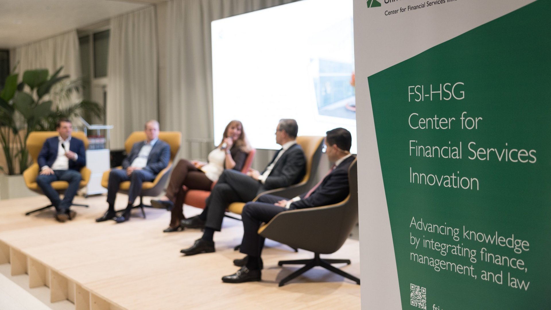 Eröffnung des Center for Financial Services Innovation