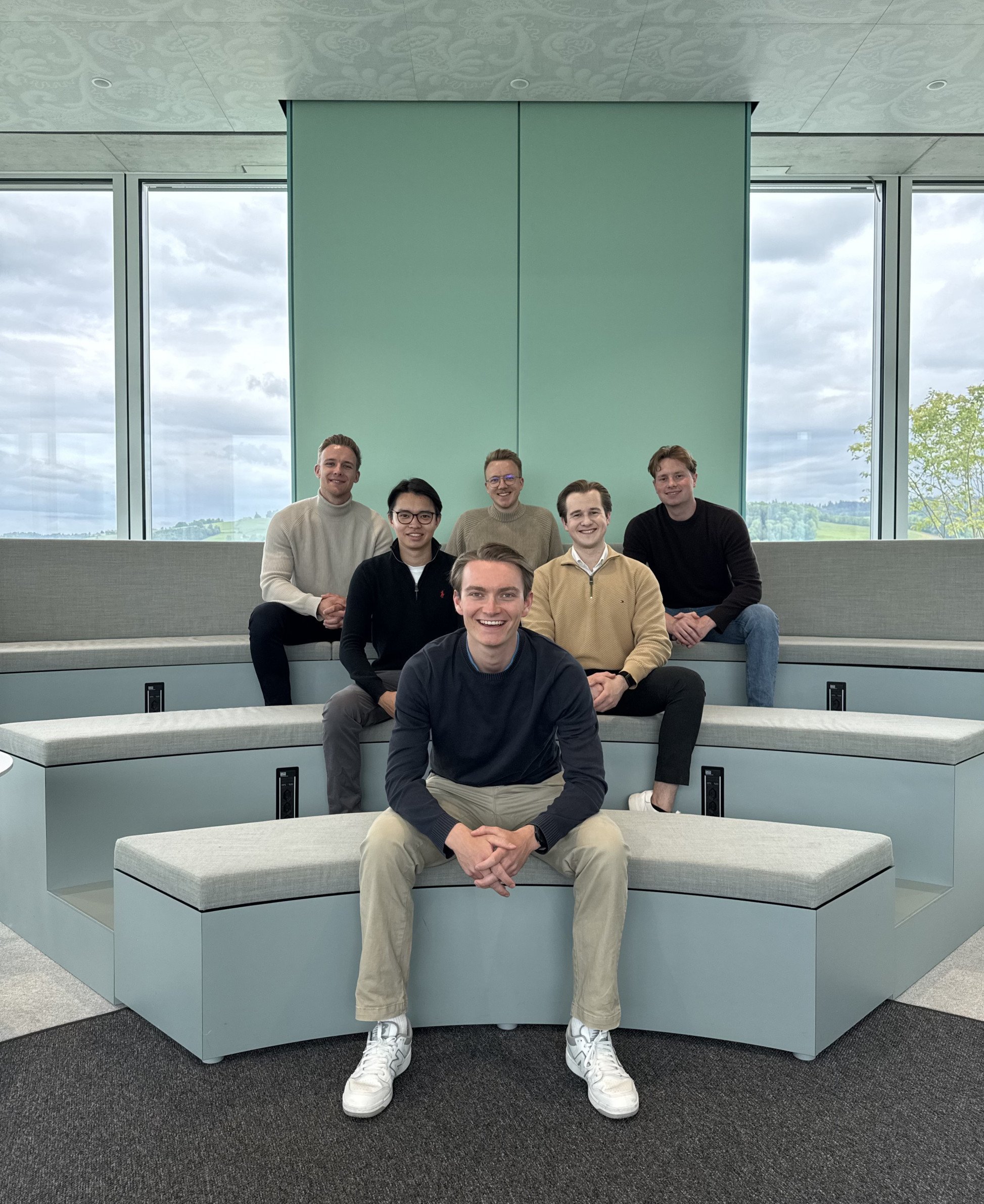 [Translate to English:] Die Studierenden, die das Unternehmen beraten haben.