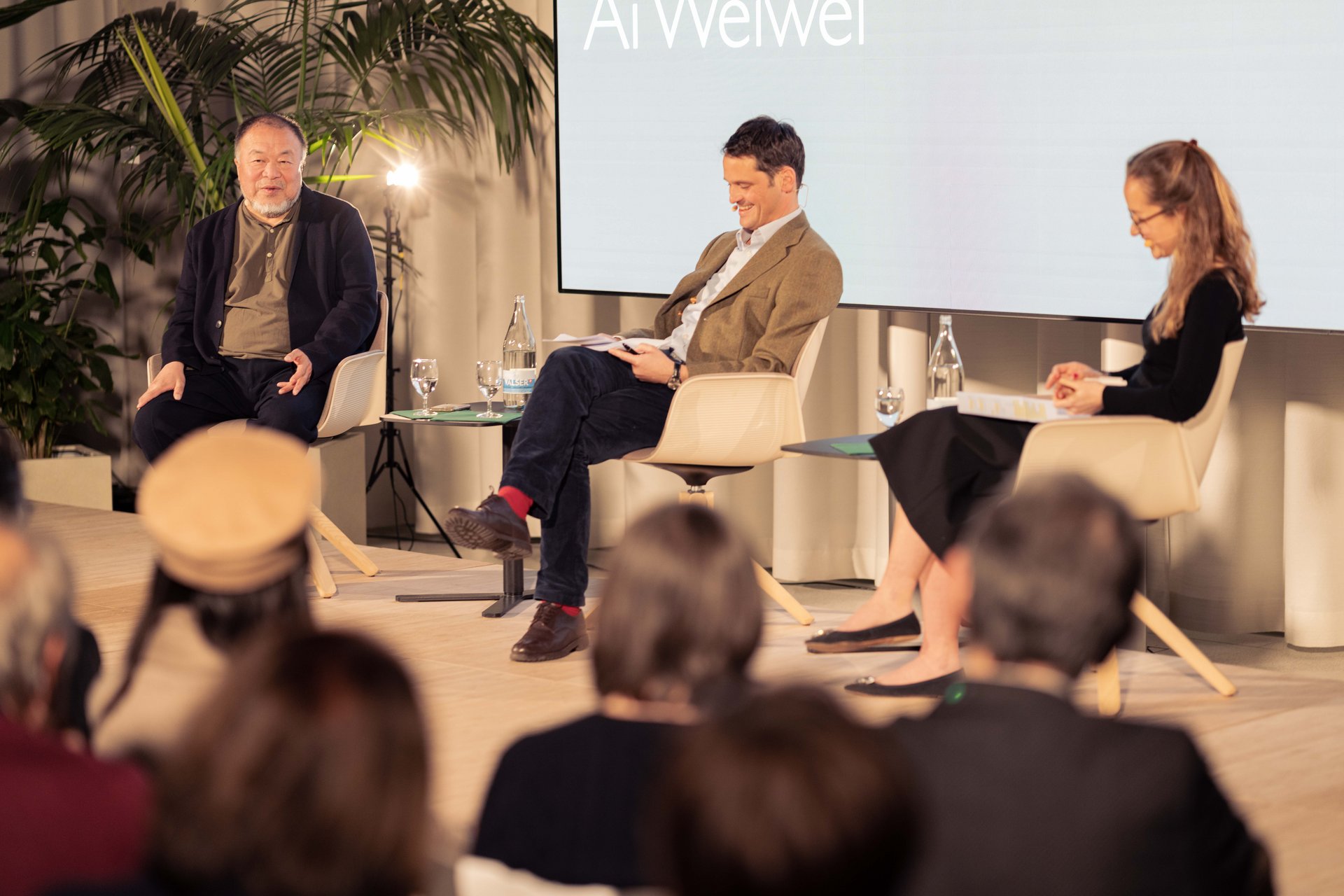 Ai Weiwei at the University of St.Gallen – the artist addresses a full  house at SQUARE