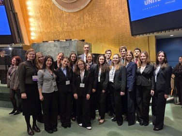 HSG-Studierende nehmen am «National Model United Nations» in New York teil