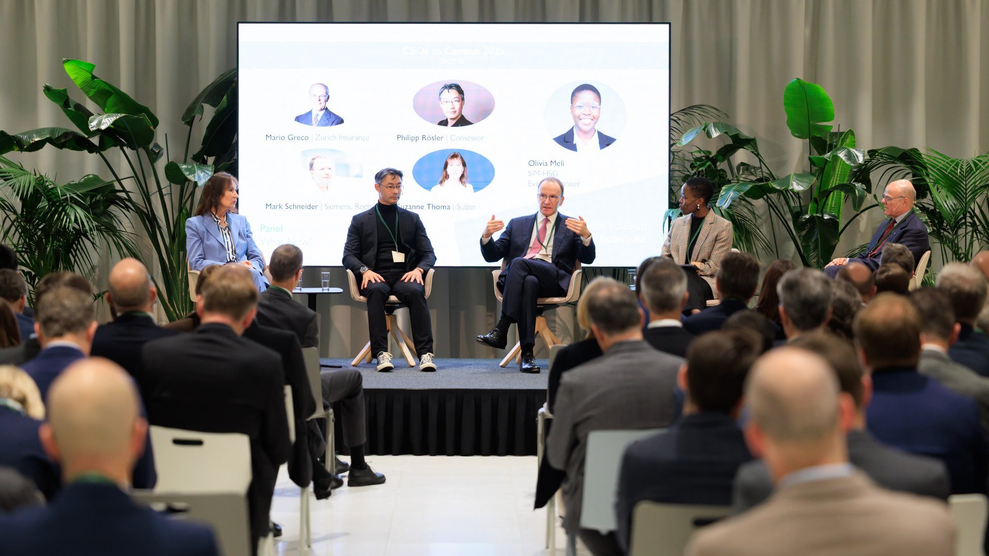 Stelldichein der CEOs an der HSG