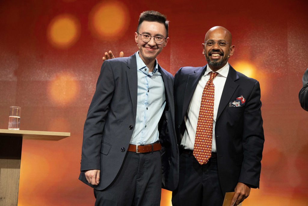 Elliot Gunn am 52. St.Gallen Symposium 2023 Elliot Gunn am 52. St.Gallen Symposium 2023