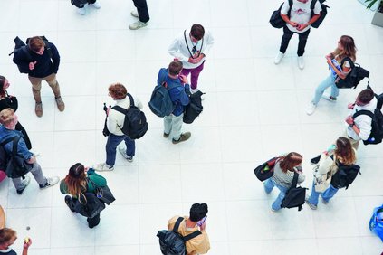 HSG-Studierende im HSG SQUARE