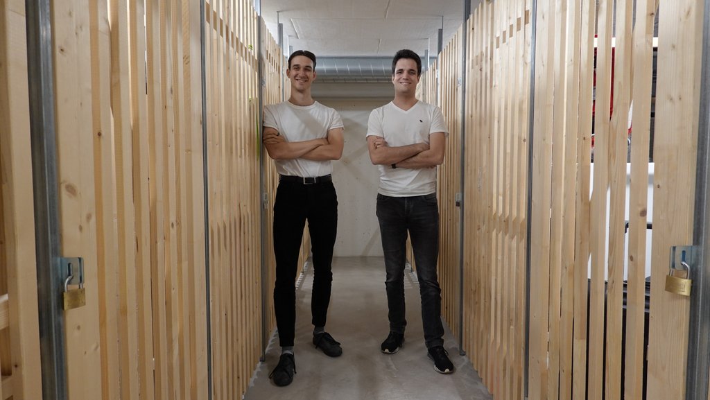 Das storabble-Team Oliver Meyer und Sandro Kalbermatten.
