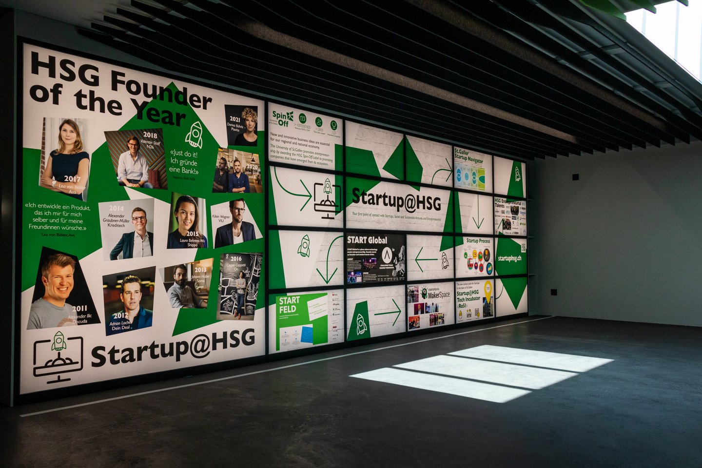 HSG Startup Wall