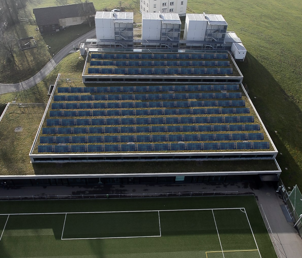 HSG students commit to a solar panel installation on campus