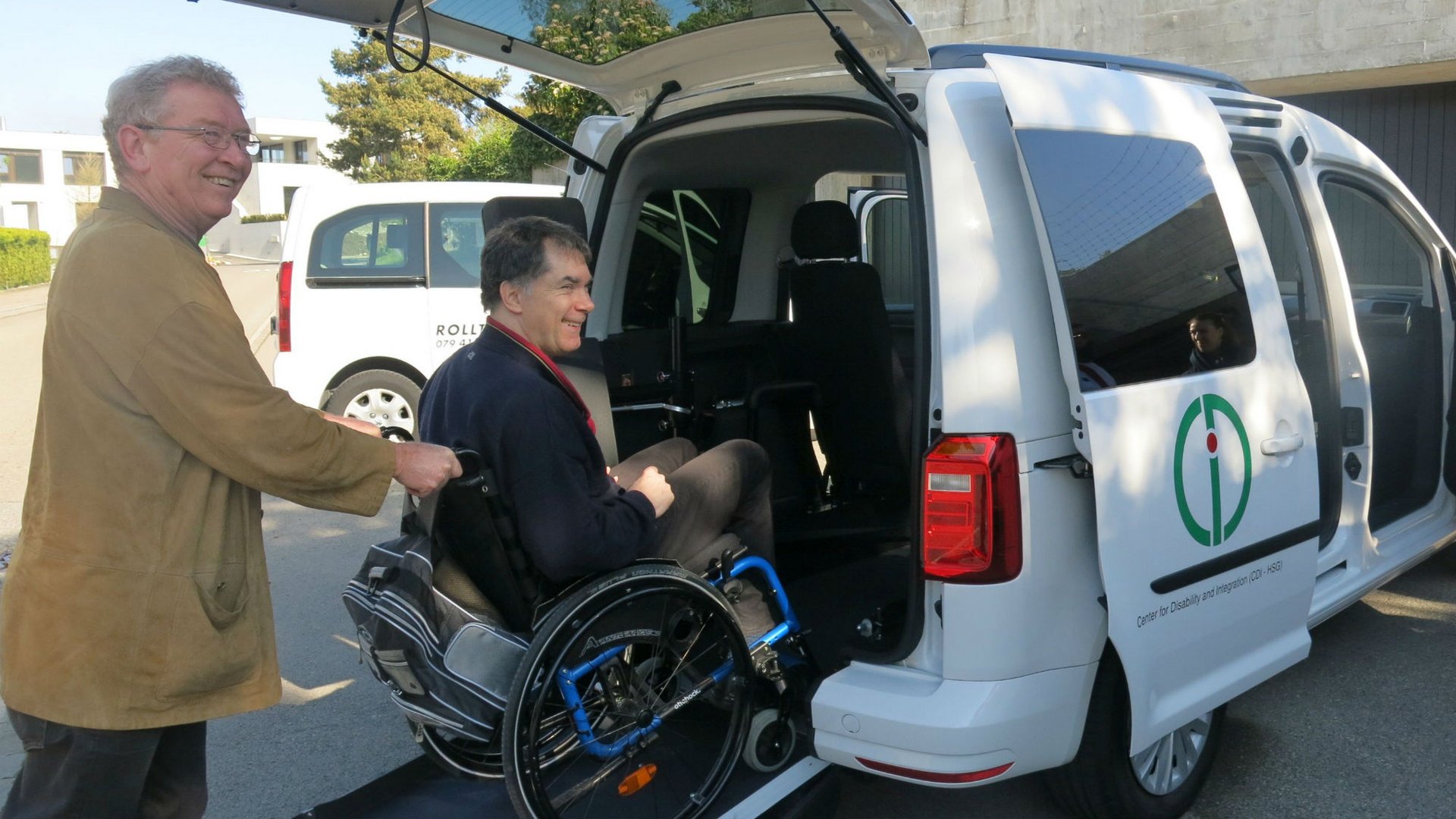 Wheelchair taxi for people with disabilities