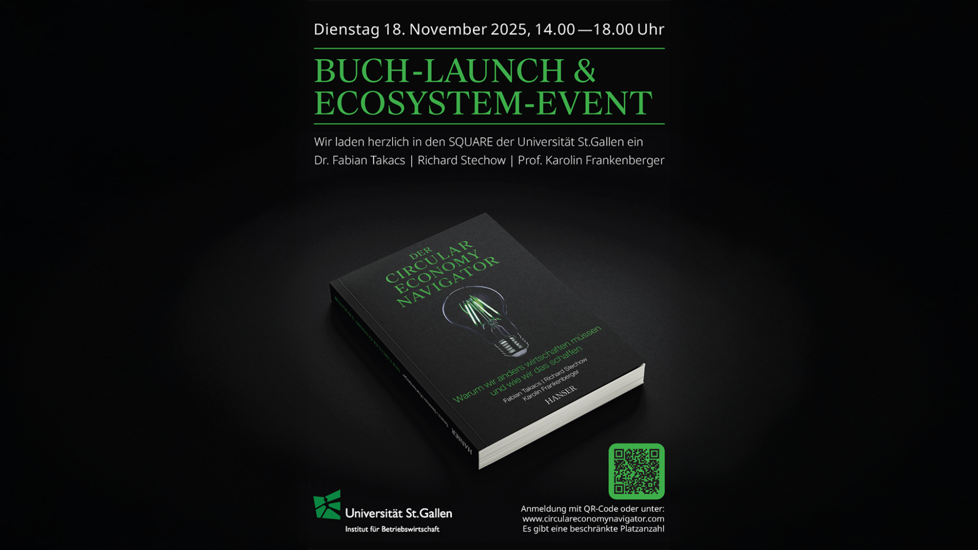 Der Circular Economy Navigator: Buch-Launch & Ecosystem Event