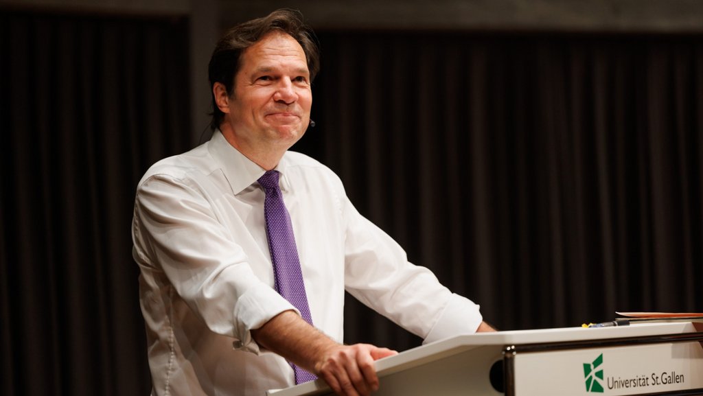 Farewell lecture by Christoph Frei | unisg.ch