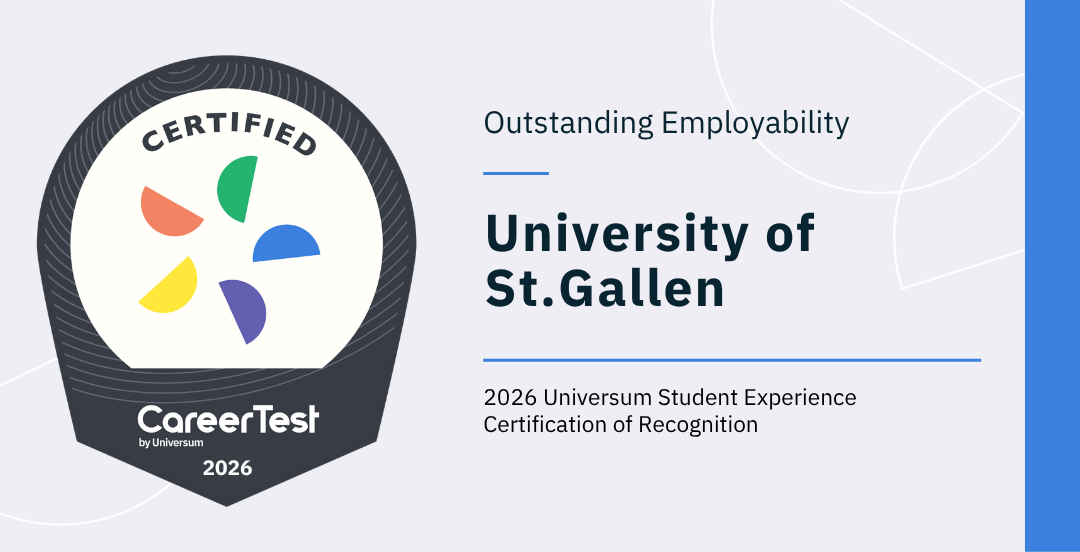 UNIVERSUM 2026 Certificate of Outstanding Employability